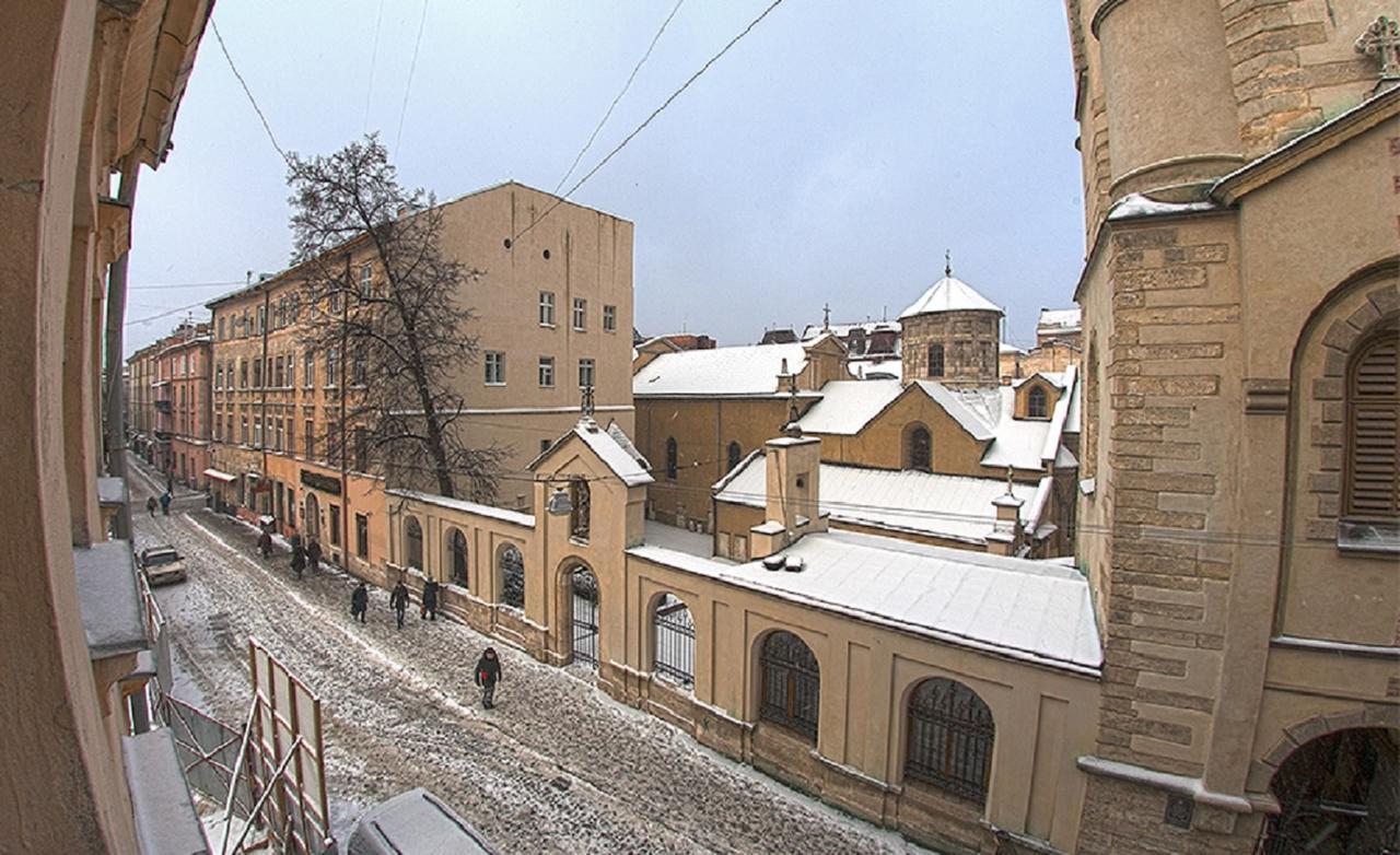 Квартира В Центрі На Вулиці Вірменській 12 Є Дві Спальні Двуспальні Ліжка Lviv Eksteriør billede